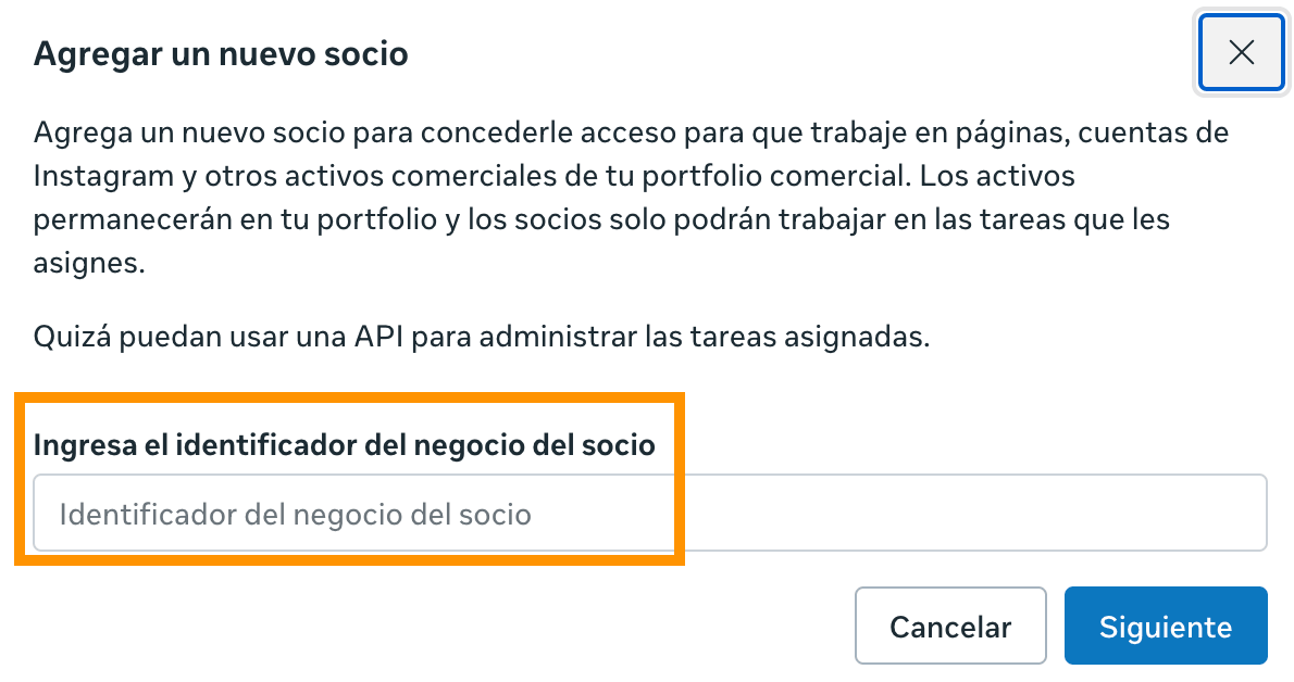 Cómo dar acceso a la agencia de publicidad o al freelance desde el Meta Business Manager